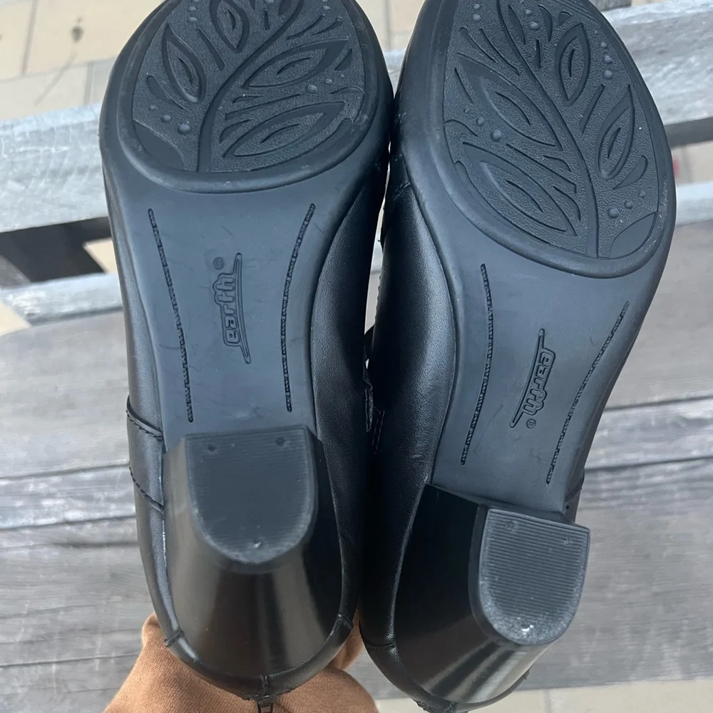 Earth Women's WIDE Black Virtue Leather Mary Jane Pump Size 8D - Picture 10 of 10